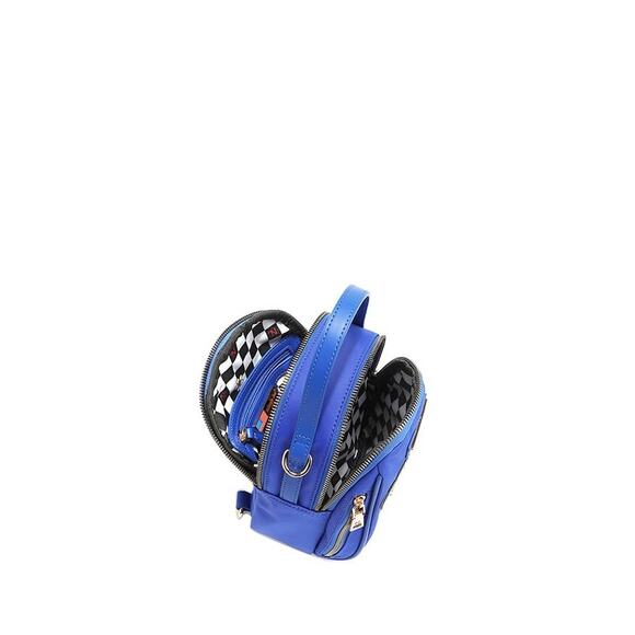 Nicole Lee USA Mini Embroidered Color Patch Adjustable Strap Multi Bag | Blue main image 10